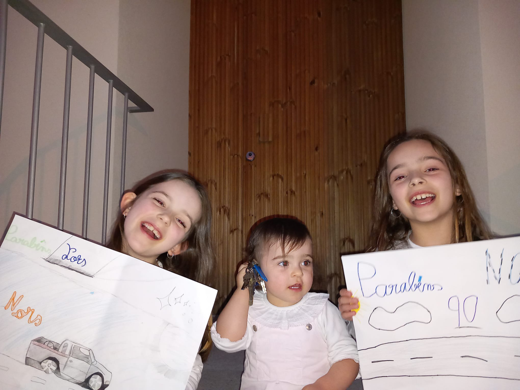 Maria Luísa (7), Matilde (1) e Maria do Carmo (9)